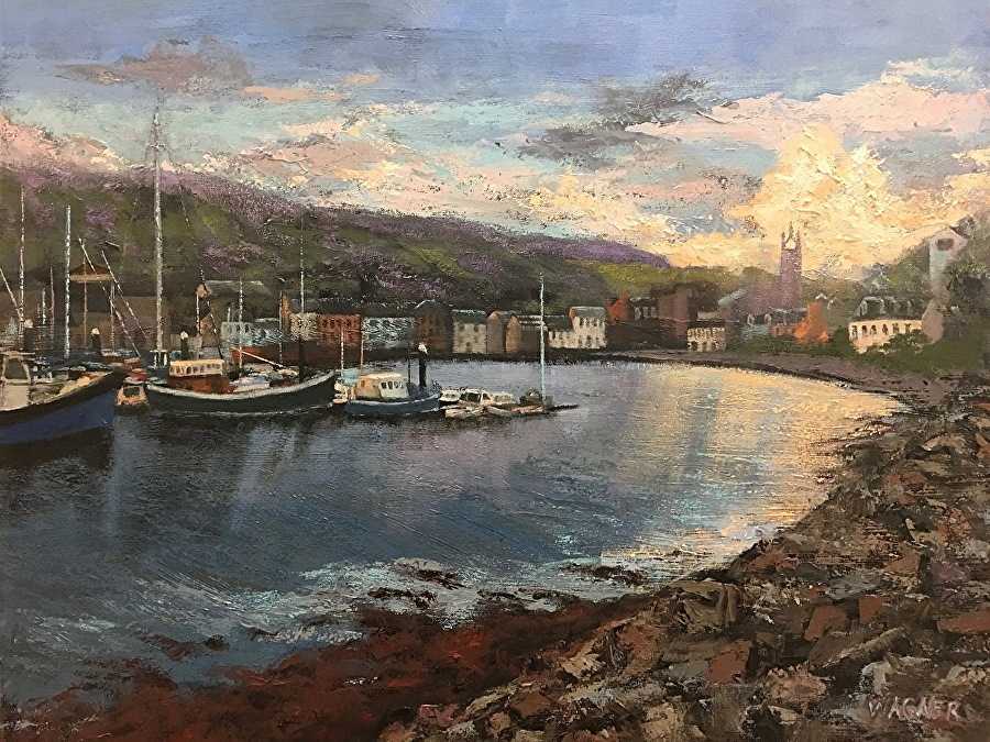 The Light On Tarbert Harbour, (Scotland)