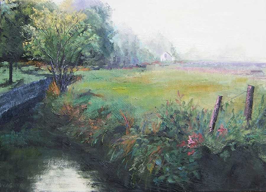 Pasture at Beuvron en Auge, France